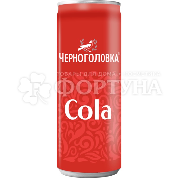 Лимонад Черноголовка 0,33 л Кола ж/б