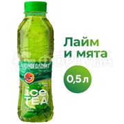 Холодный чай Черноголовка 0,5 л зелёный лайм и мята