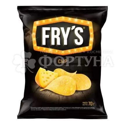 Чипсы FRY'S 70 г Сыр