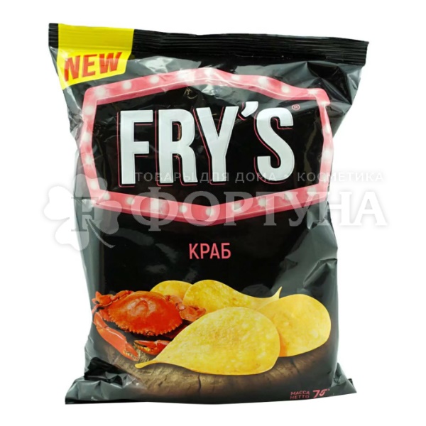 Чипсы FRY'S 70 г Краб