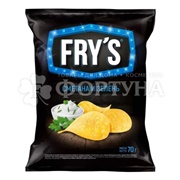 Чипсы FRY'S 70 г Сметана и зелень
