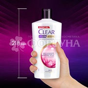 Шампунь Clear 650 мл Восстановление поврежденных и окрашенных волос