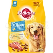 Корм для животных Pedigree 600 г для взрослых собак с говядиной