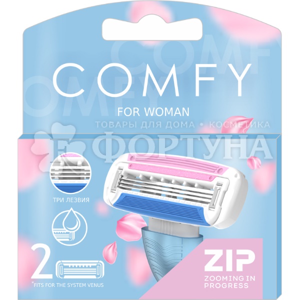 Кассеты ZIP COMFY 3 2  шт