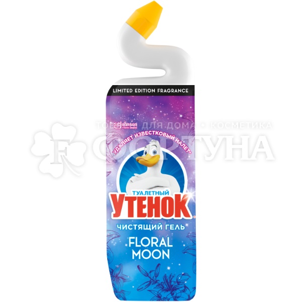Чистящее средство Туалетный утенок 800 мл Floral Moon