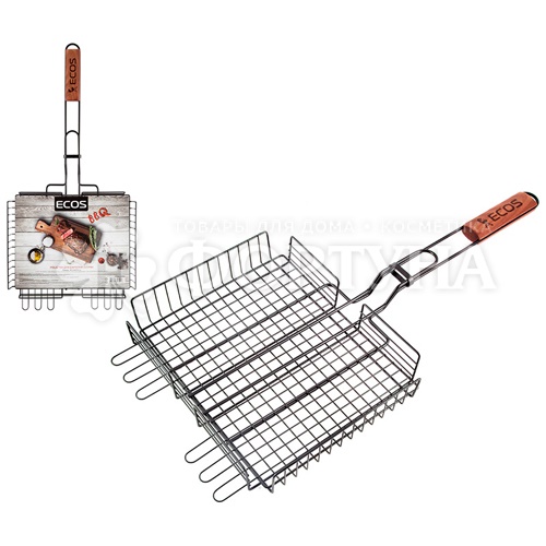 Решетка для барбекю ECOS 22139W 31*24 глубокая