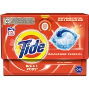 Капсулы для стирки Tide 12 шт Альпийская свежесть