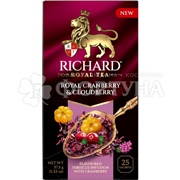 Чай Richard 25 пакетов Royal Cranberry & Cloudberry