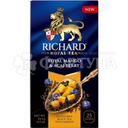 Чай Richard 25 пакетов Royal Mango & Acai berry