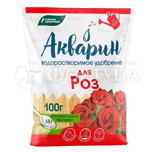 Удобрение Акварин 100 г Для Роз