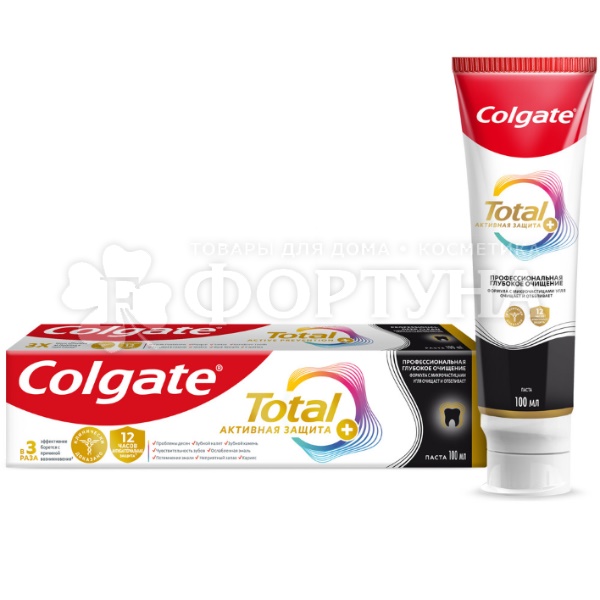 Зубная паста Colgate 100 мл Тотал 12 Глубокое очищение