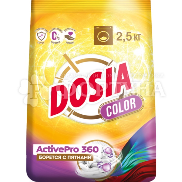 Стиральный порошок DOSIA Optima 2500 г Color