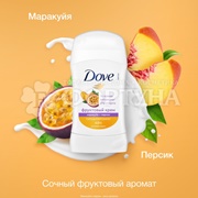 Дезодорант твердый Dove 40 мл Маракуйя Персик