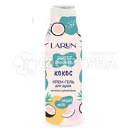 Гель-крем для душа LARUN Sweet mousse 400 мл Кокос