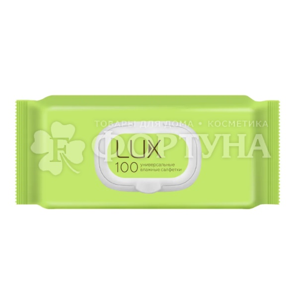 Салфетки влажные LUX 100 шт универсальные с клапаном