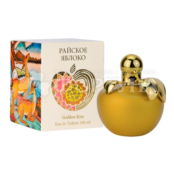 Туалетная вода 100 мл Райское яблоко Golden Kiss