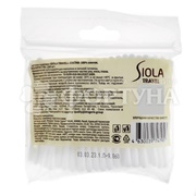 Ватные палочки SIOLA Travel 100 шт в пакете