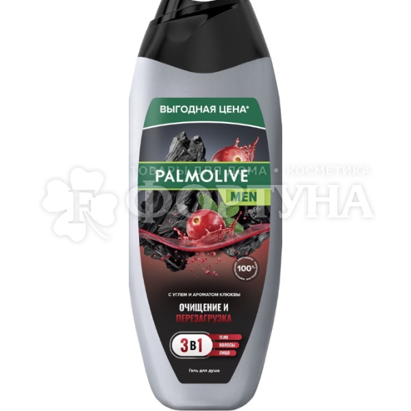 Гель для душа Palmolive Men 450 мл Очищение и перезагрузка 4в1