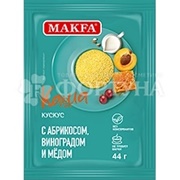 Каша быстрого приготовления Макфа 44 г кускус Абрикос, виноград и мед