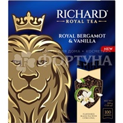 Чай Richard 100 пакетов Royal bergamot & vanilla