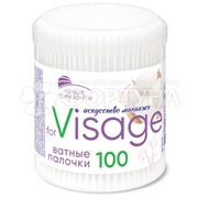 Ватные палочки Новые горизонты 100 шт стакан for Visage