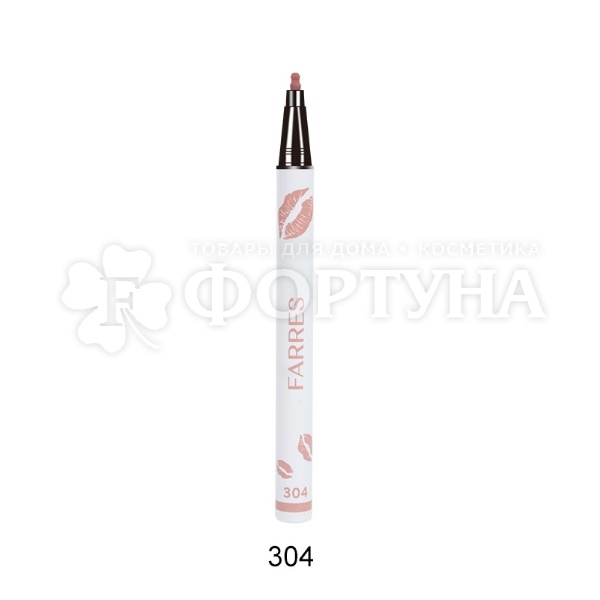 Карандаш-маркер для губ Farres Lip Liner Pen 304