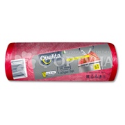 Мешки для мусора QUALITA 15 шт 35 литров с затяжками