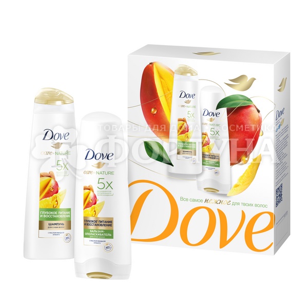 Набор Dove Глубокое питание восстан. (250+200мл)