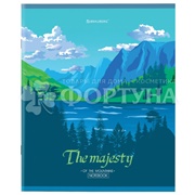 Тетрадь Brauberg А5 48 л клетка Микс