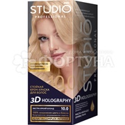 Краска для волос Studio 3D Golography 10.0 Экстра Яркий блондин