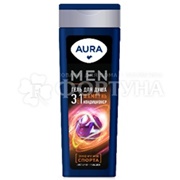 Гель для душа AURA 380 мл Men Энергия Спорта