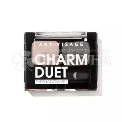 Тени для век Art-Visage двойные Charm Duet т.03