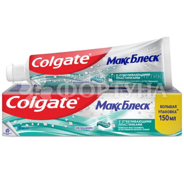 Зубная паста Colgate 150 мл Макс блеск