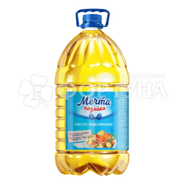 Масло подсолнечное Мечта Хозяйки 5 л