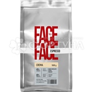 Кофе Face to Face 1 кг в зернах в мягкой упаковке