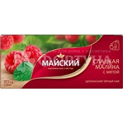 Чай Майский 25 пакетов Сладкая малина с мятой