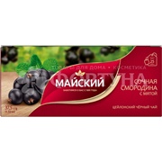 Чай Майский 25 пакетов Сочная смородина с мятой