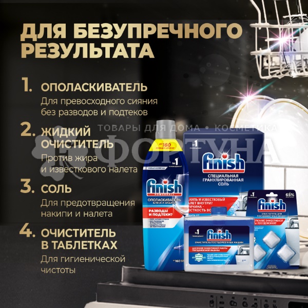 Ополаскиватель Finish 750 мл Блеск