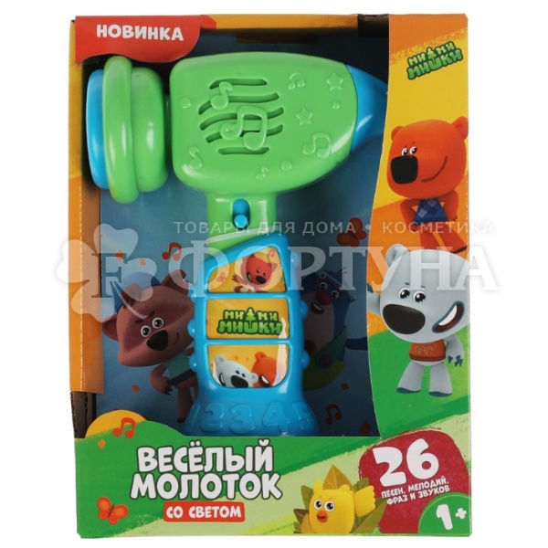 Игрушка Веселый молоток Ми-ми-мишки 26 песен