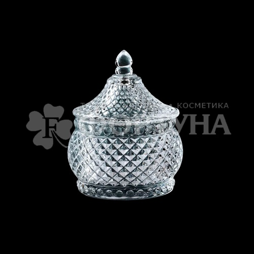 Сахарница/варенница Маруся с крышкой стеклянная