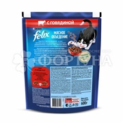 Корм для животных Felix 600 г Мясное объедение с говядиной
