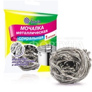 Губка для посуды INSULA 1 шт Металлическая Спиральная