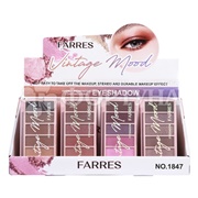 Тени для век Farres 6 цветов тон 02
