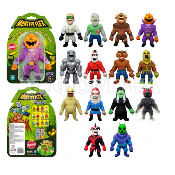 Фигурка-тянучка MONSTER FLEX серия 5 T22511