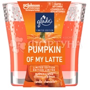 Свеча ароматическая Glade 130 г Pumpkin of my latte