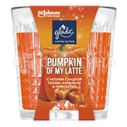 Свеча ароматическая Glade 130 г Pumpkin of my latte