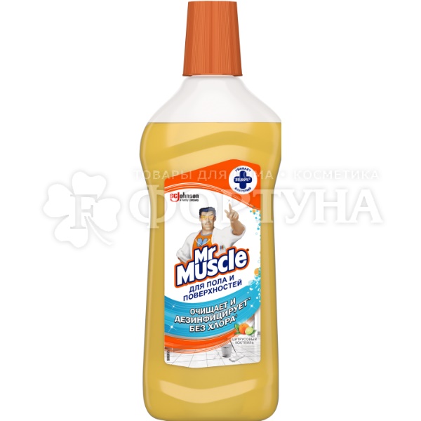 Чистящее средство Mr.Muscle 500 мл для пола Цитрусовый коктейль