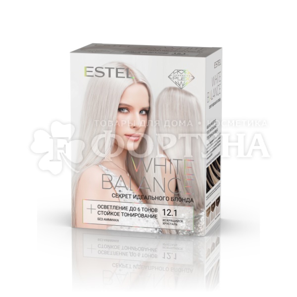 Краска для волос Estel White Balance 12.1 Искрящийся хрусталь