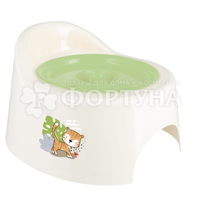 Горшок детский ''Жирафик'' с крышкой