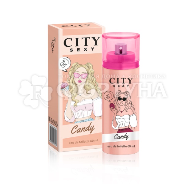 Туалетная вода City Sexy 60 мл Candy